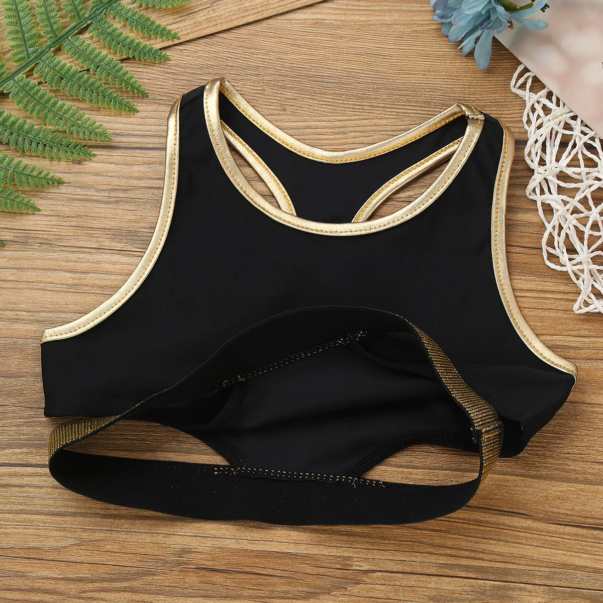 Детский бюстгальтер для танцев балерины девочек топы современных