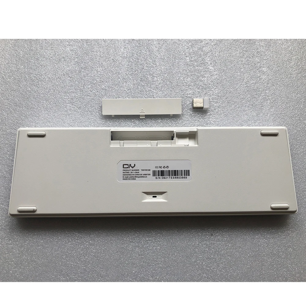 metoo tester diy keyboard 68keys hotswap keyboard customized kit two mode bluetooth 2 4ghz mute cotton compatiable with 35 free global shipping