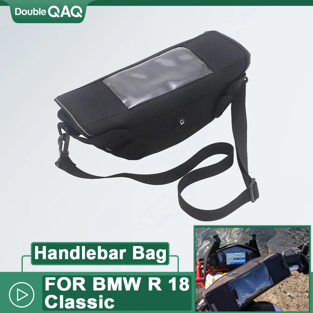 

FOR BMW R18 R18 Classic R 18 2020 2021 Motorcycle Waterproof Front Handlebar Bag Storage