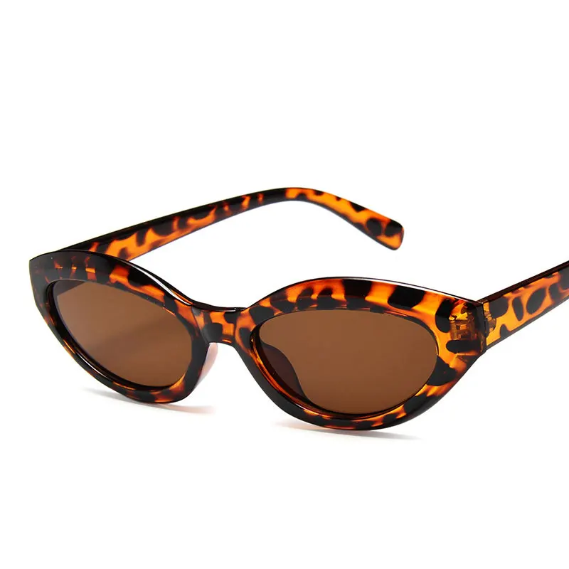 Новинка 2019 модные солнцезащитные очки в небольшой оправе Ретро стиль кошачий