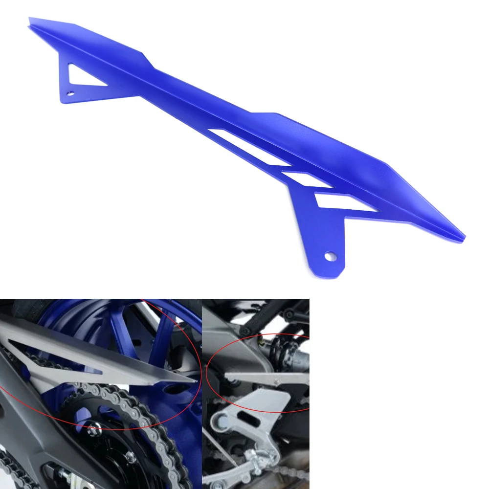 Для YAMAHA MT09 FZ09 2014 2020 MT 09 Tracer900 FJ 2015 XSR900 2016 защита цепи мотоцикла|Накладки и