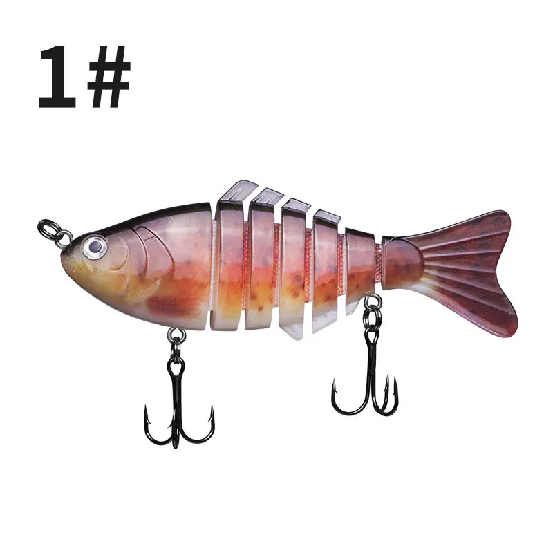 

10Cm/16G Sinking Wobblers Fishing Lures Swim Baits Jointed Crank Bait Hard Artificial Baits Multi Jointed Swimbait