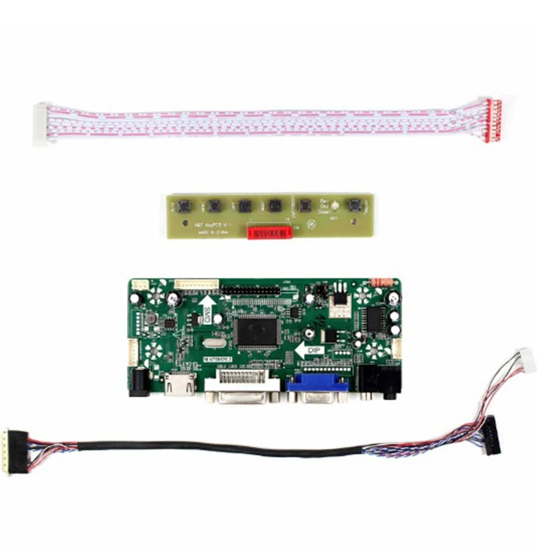 

Новый комплект драйвера платы контроллера Latumab LCD LED LVDS ДЛЯ B156XW04 V.5 HDMI + DVI + VGA, бесплатная доставка