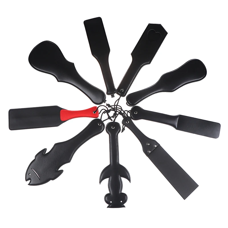 New Adult Sex Toys Roze PU Slave Bitch Set SM Verpats Me Paddle Beat Onderdanig Role Kinky Fetish Sweep Sluts Peddles | Красота и