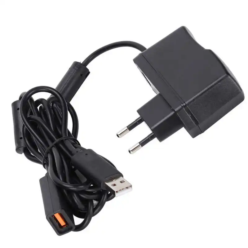 USB To AC Power Supply Adapter Compact EU Plug 100‑240V for Xbox 360 Kinect Sensor |