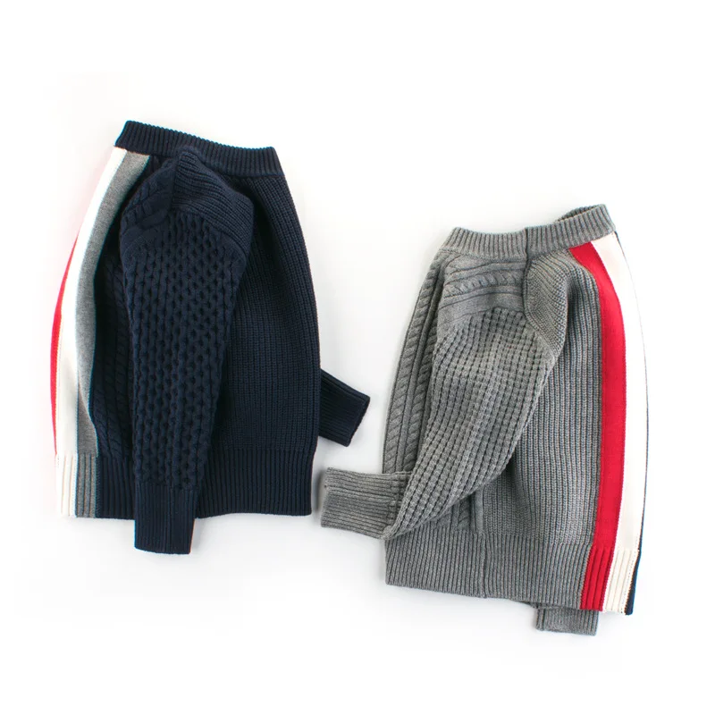 

2020 new autumn and winter children's round neck sweater boys cotton knitwear toddler boy clothes boys sweaters