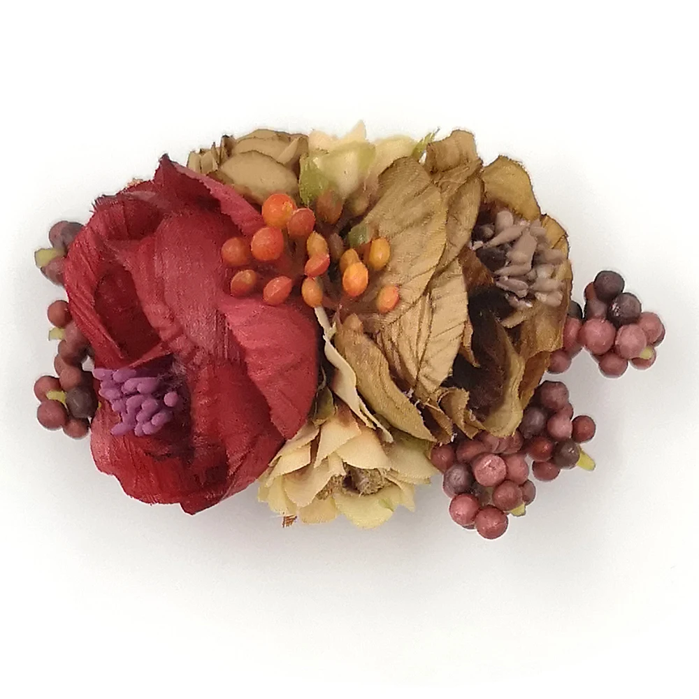 Эластичные повязки на голову с цветочным рисунком для маленьких девочек