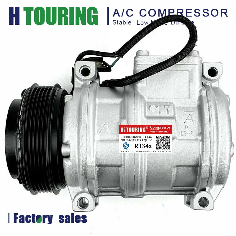 10PA17C AC Compressor for BMW M3 323 325 328 528 525 530 533 535 740 64528390741 64528385917 64528391880 64521470094 447200-3204 10PA17C AC Compressor for BMW M3 323 325 328 528 525 530 533 535 740 64528390741 64528385917 64528391880 64521470094 447200-3204