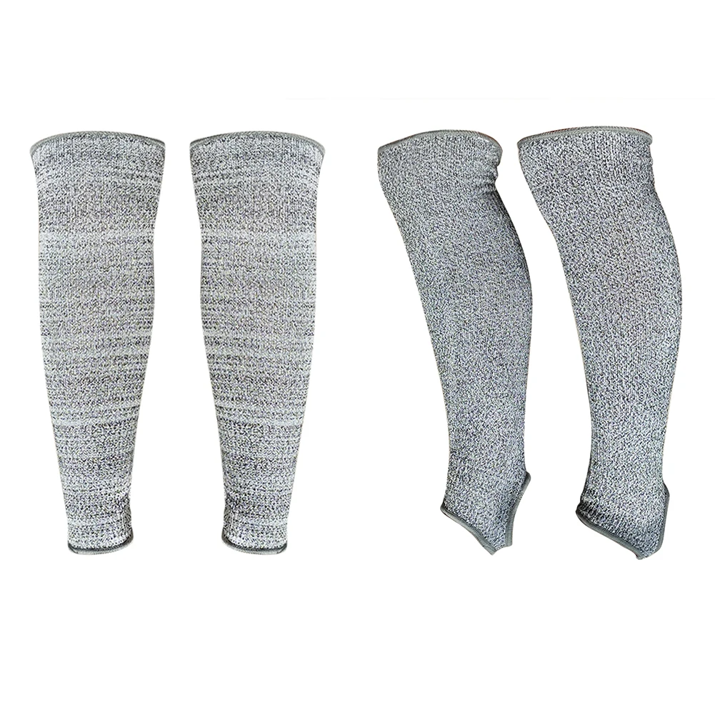 

HPPE Anti-Scratch Anti-Stabbing Leg Sleeve Outdoor Workshop Calf Guard Safety Cover Comfortable Leg Protector Gear