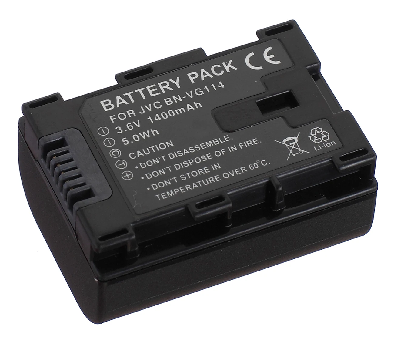 

Батарейный блок для JVC BN-VG121, BN-VG121E, VG121EU, BN-VG121U, VG121US, BN-VG121USM,
