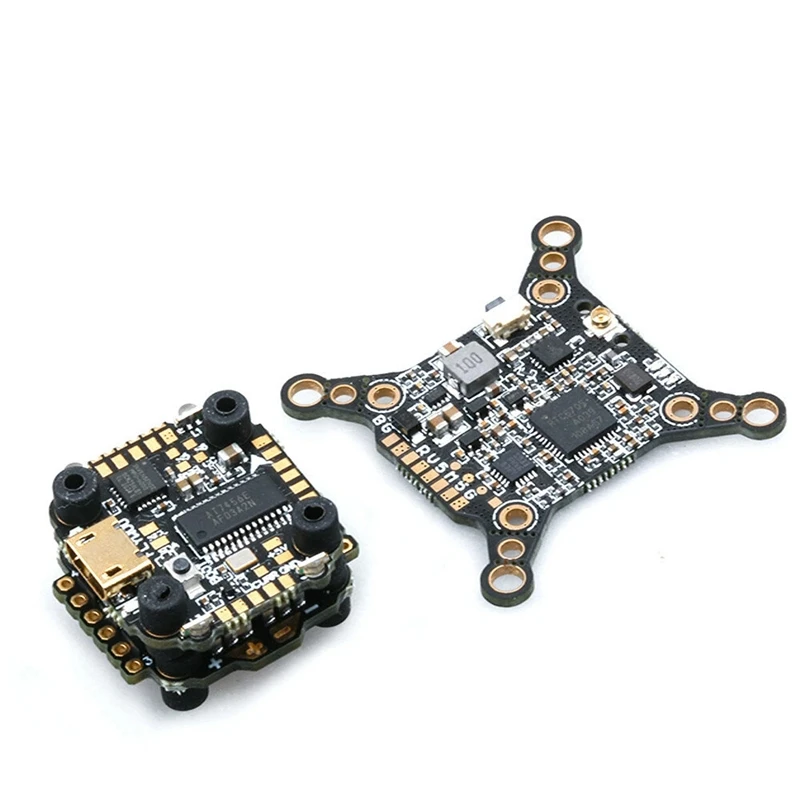 

Flywoo GOKU F411 V2.1 F4 Flight Controller 3A 2-4S ESC 600MW VTX Stack for Explorer LR Analog V2.0 FPV Racing Drone DIY Accs