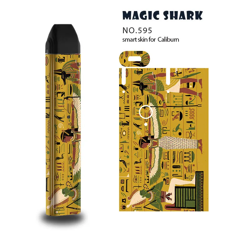 Magic Shark Cool Wolf Beast наклейка для caliborn On the Drop чехол кожи полный стикер Uwell Caliburn 592-704 |