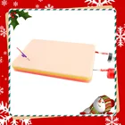 Многофункциональный тренировочный модуль для возврата крови Модель для изучения вен инъекций, тренировка проколов, модель кожи, артериальная инфузия мышц