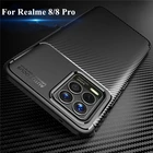 Чехол-накладка для Realme 8 Pro, силиконовый, противоударный, для Realme 8 Pro