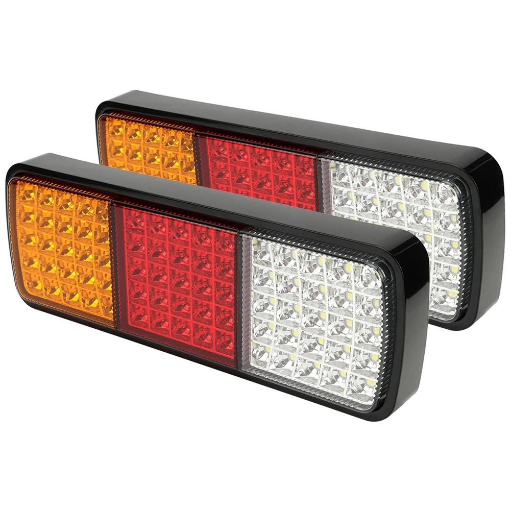 

75LED Trailer Truck Tail Lights Reverse Stop Indicator Lamp