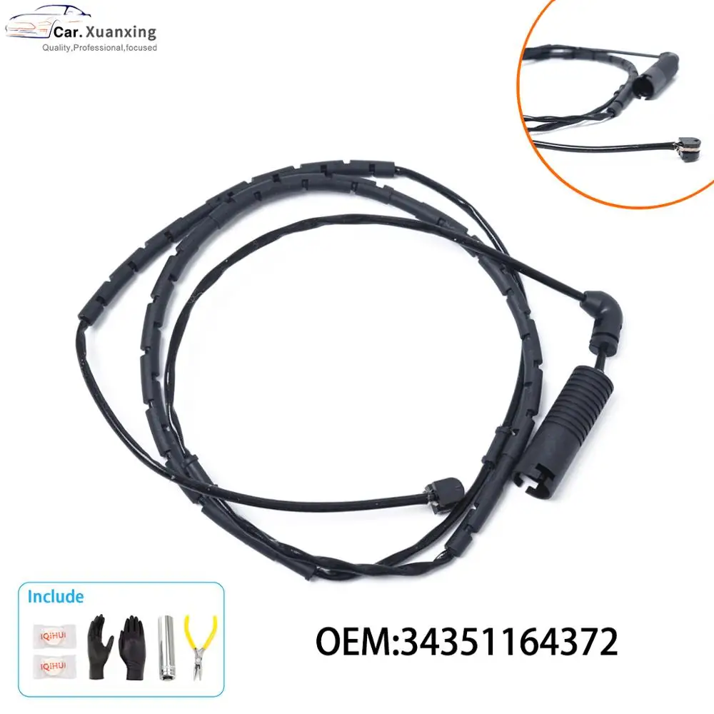 

34351164372 комплект сенсорных тормозных колодок для BMW E46 E85 320i 323Ci 323i 325Ci 34351164371 спереди и #38