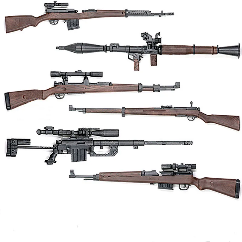 6 шт./компл. 1:6 весы 1/6 1" Фигурки Модели оружия игрушечное оружие G43 Sinper тактическая винтовка пистолет для 1/100 MG Bandai модели Gundam