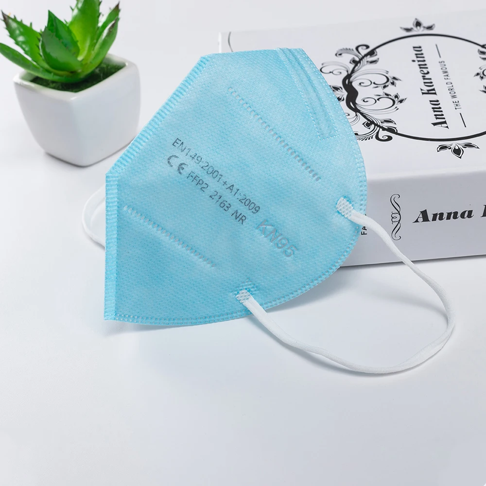 

100Pieces Respiratory Mask fpp2 approved europe ffp2mask ce kn95 Mascarillas Face mask ffp2 masks ffp2reutilizable 5 Layers