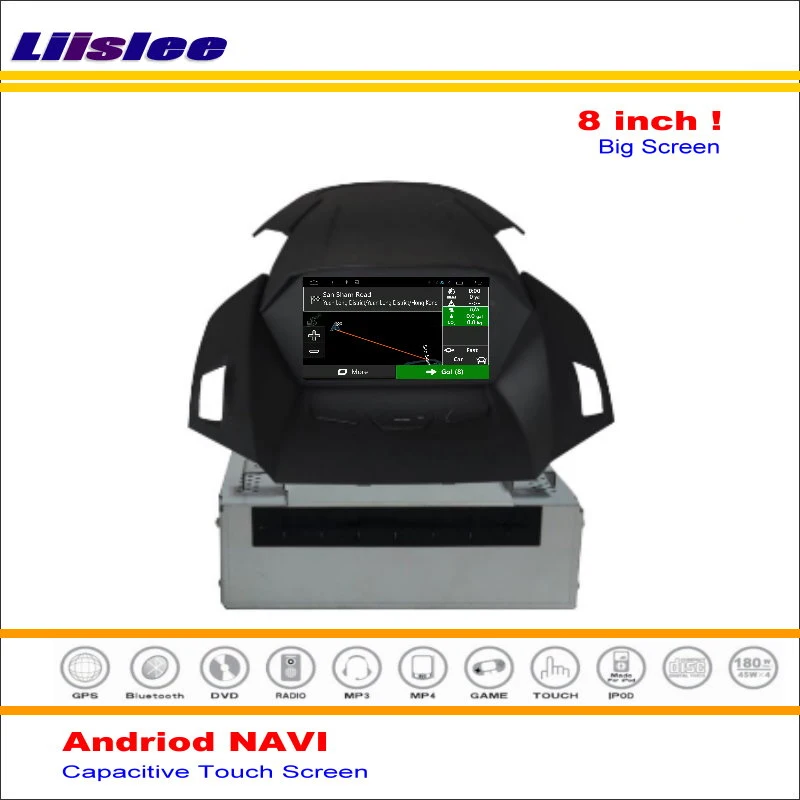 Kaufen Auto Android GPS NAVI Navigation System Für Ford Escape / Kuga 2012 ~ 2016 Radio Audio Video Multimedia (Keine DVD Player)
