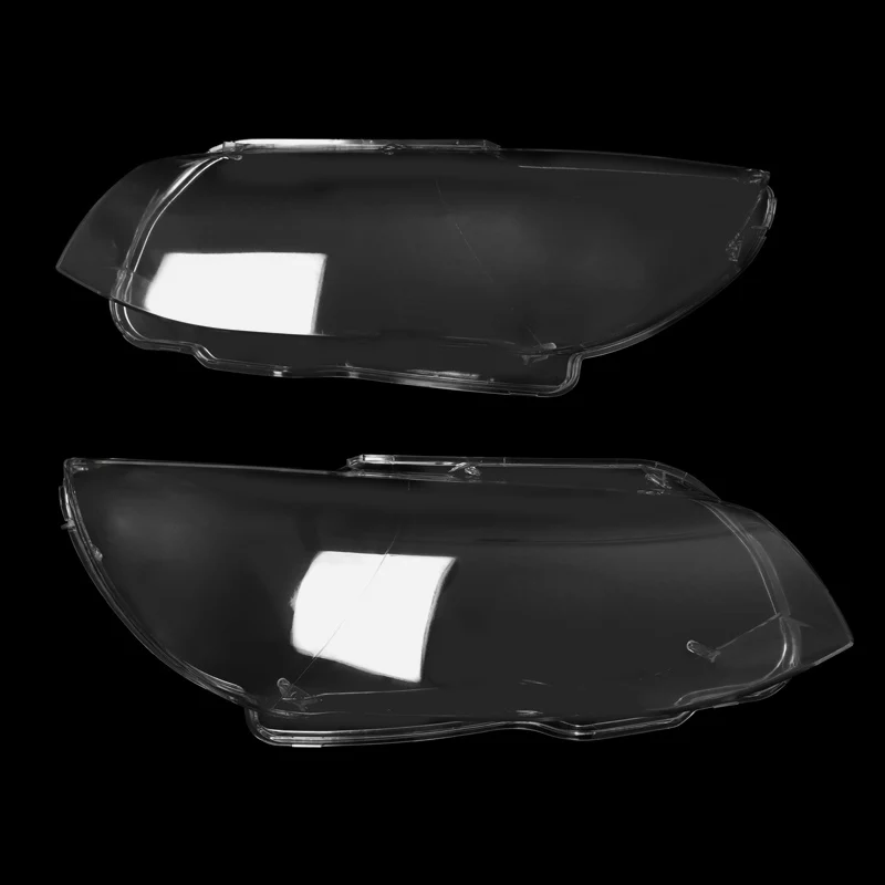 MagicKit For BMW E92 E93 10-13 LCI Left+Right Clear Headlight Headlamp Lens Cover Shells |