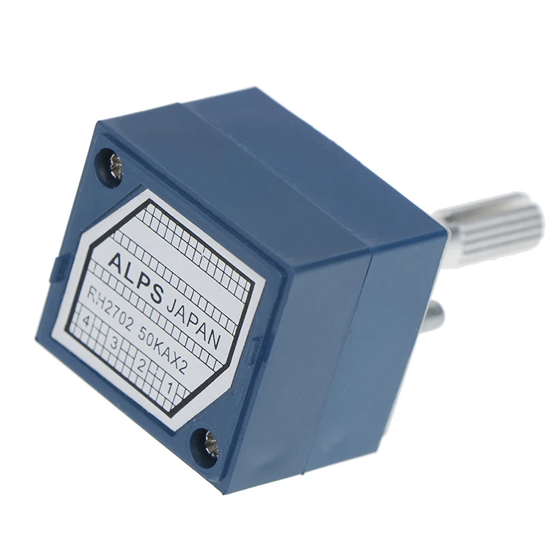 50K ALPS RH2702 том двойной потенциометр 50KAX2 прорезной японский роторный переключатель
