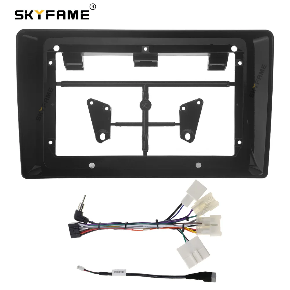 

SKYFAME Car Frame Cable For TOYOTA VIOS YARiS L 2020 Screen Dask Kit Fascia Frame