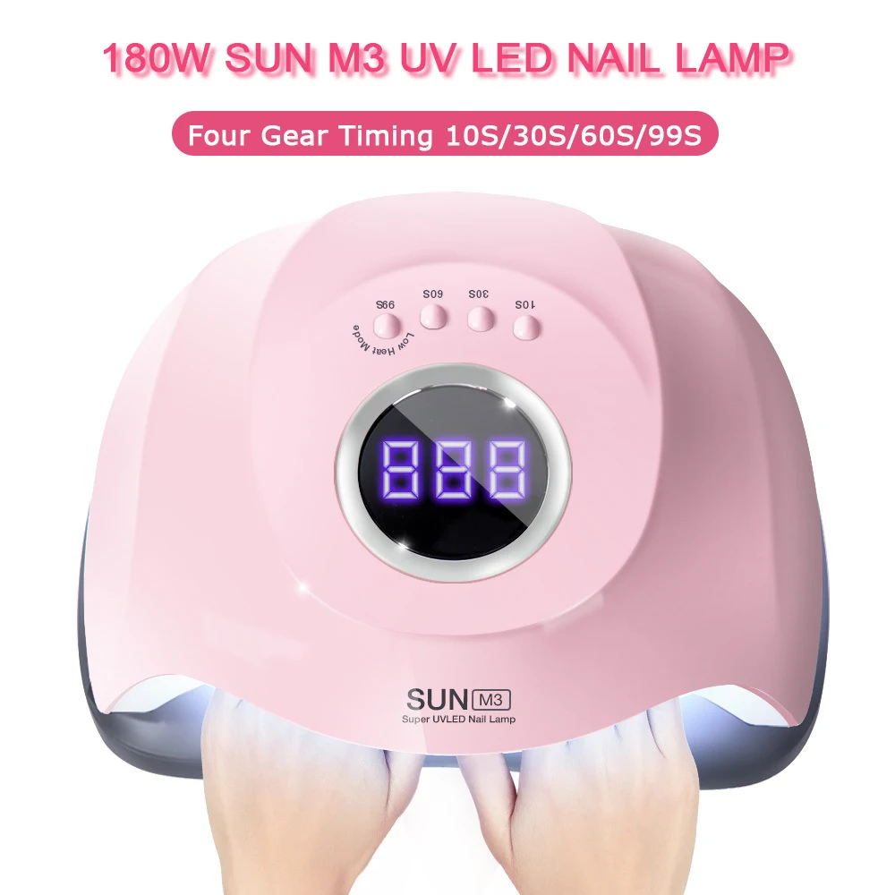 УФ-лампа SUN M3 для сушки гель-лака 90 Вт 45 светодиодов | Красота и здоровье