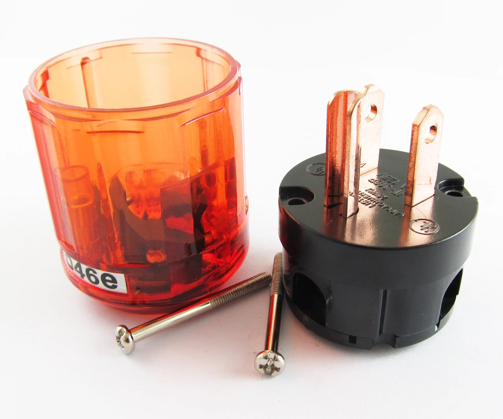 1 шт. латунная стандартная трехконтактная вилка стандарта США Штекерный разъем IEC