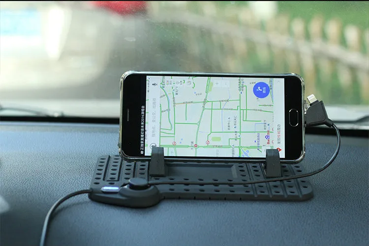 Универсальный автомобильный коврик магнитный держатель из силикагеля