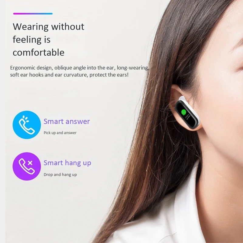 Смарт-браслет AMS-Call Color Sn два в одном отдельный сердечный ритм и ответ на вызов