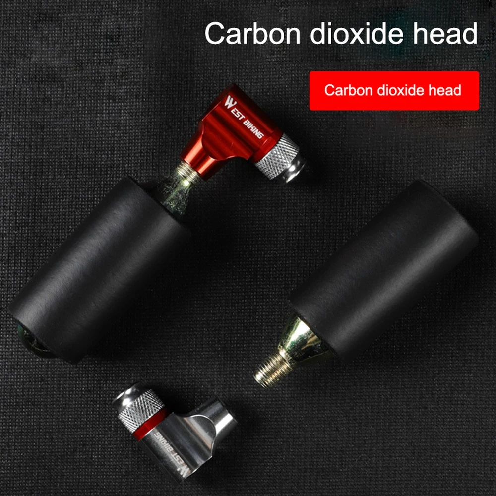 Велосипедный насос WEST BIKING автоматический для горных и дорожных велосипедов CO2 |