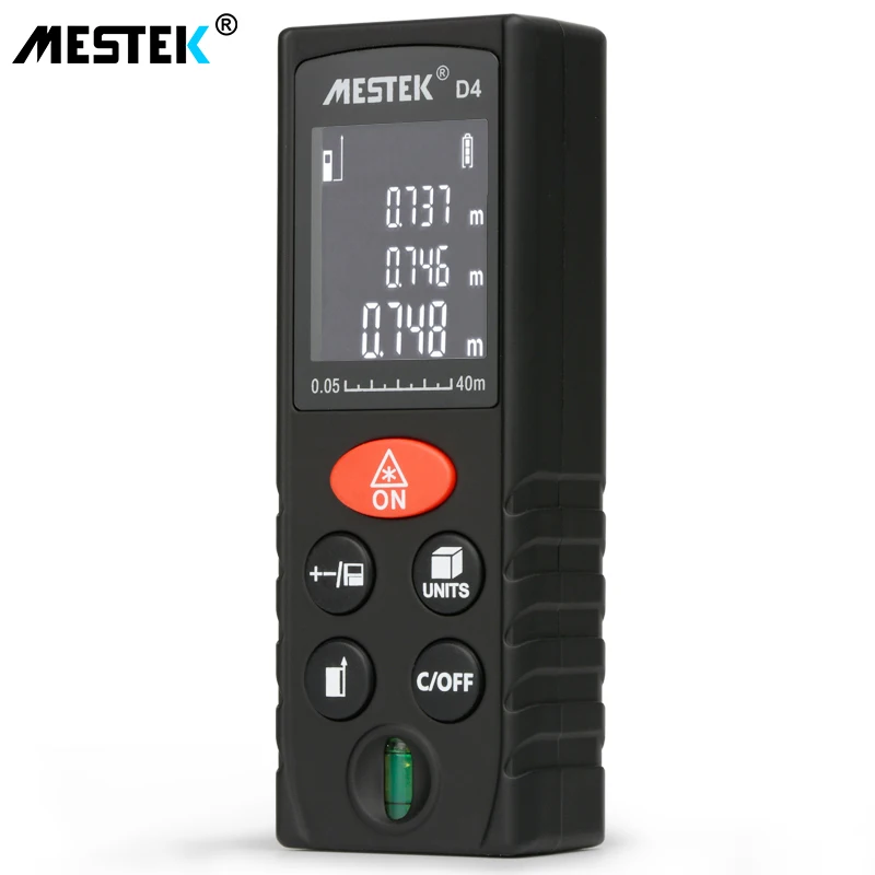 Лазерный дальномер MESTEK 40 м 60 100 trena лазерный строительный измерительный прибор