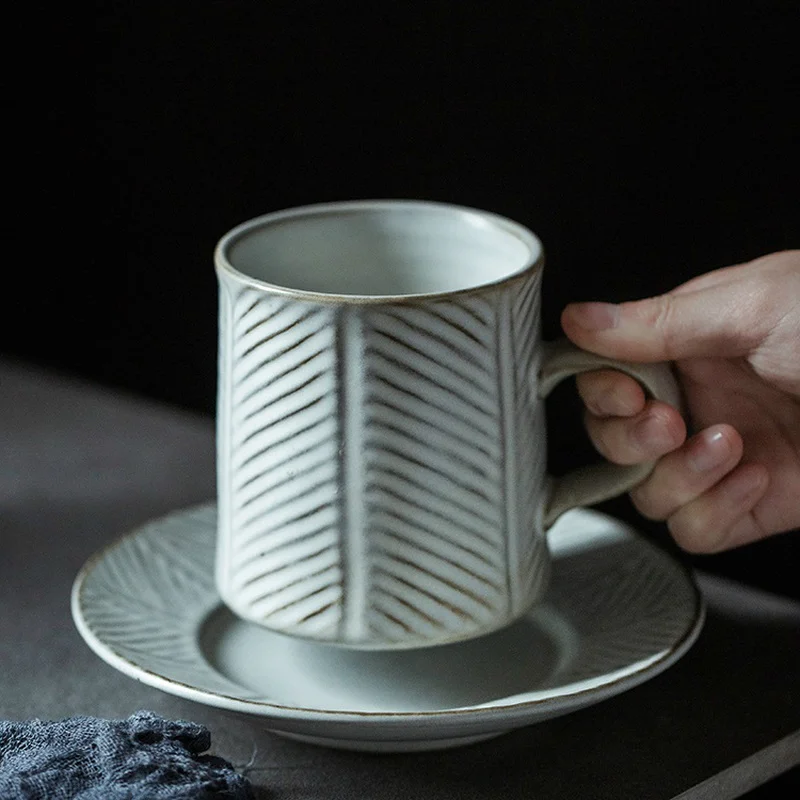 200-320ml European Style Ceramic Coffee Cup and Saucer Set Tea Milk Mugs Chinese Porcelain | Дом и сад