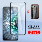 2 в 1 пленка для объектива задней камеры и защитная пленка для экрана, закаленное стекло для vivo iQOO Neo3 5G  iQOO Z1 6,57 дюйма