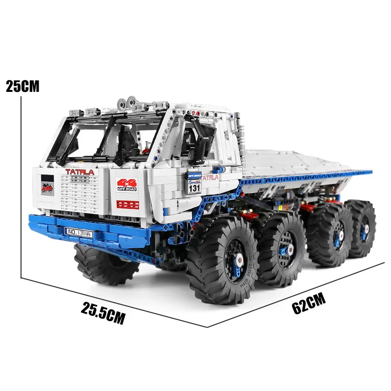 

MOULD KING Arakawa MOC, TATRA 813, 8x8