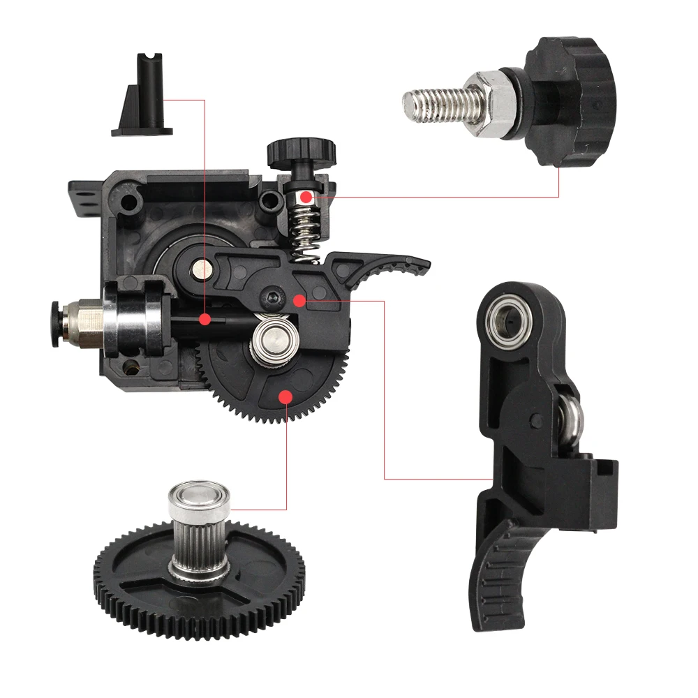 Экструдер Titan для настольного FDM принтера reprap MK8 J head bowden Бесплатная доставка Для