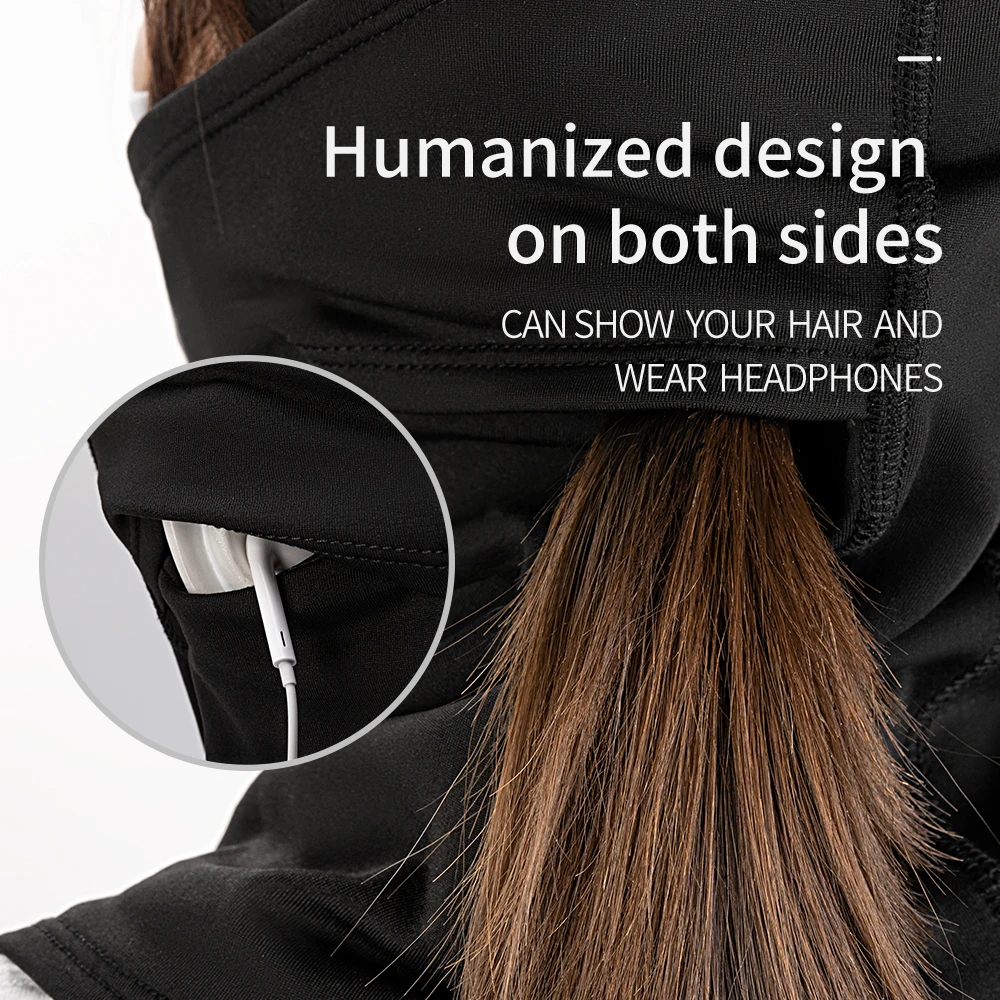 Маска-Балаклава Copozz для мужчин женщин ветрозащитная тонкая мягкая теплая езды на