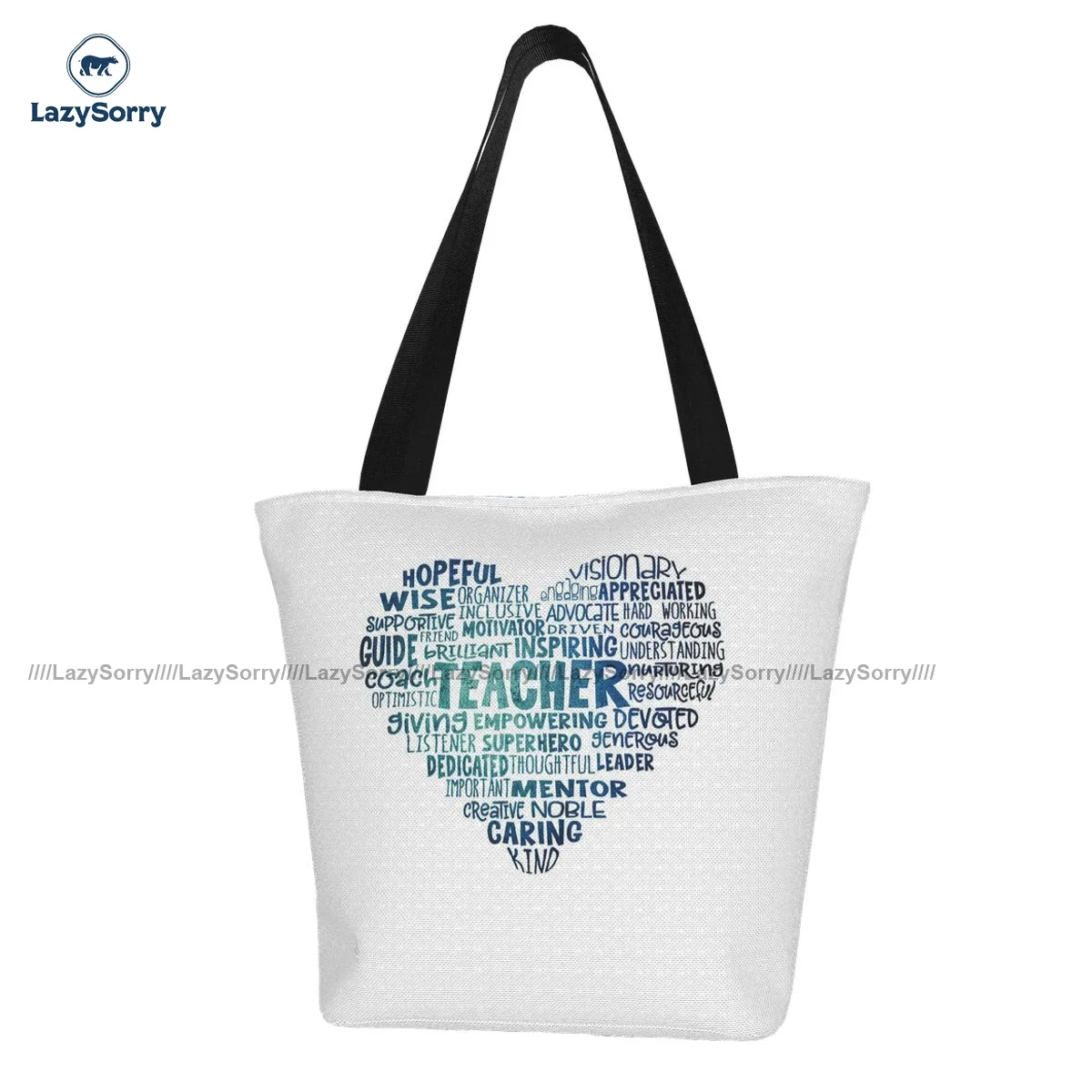 

Teacher Shopping Bag Shopping Student Handbag Bulk Reusable Cloth Bags