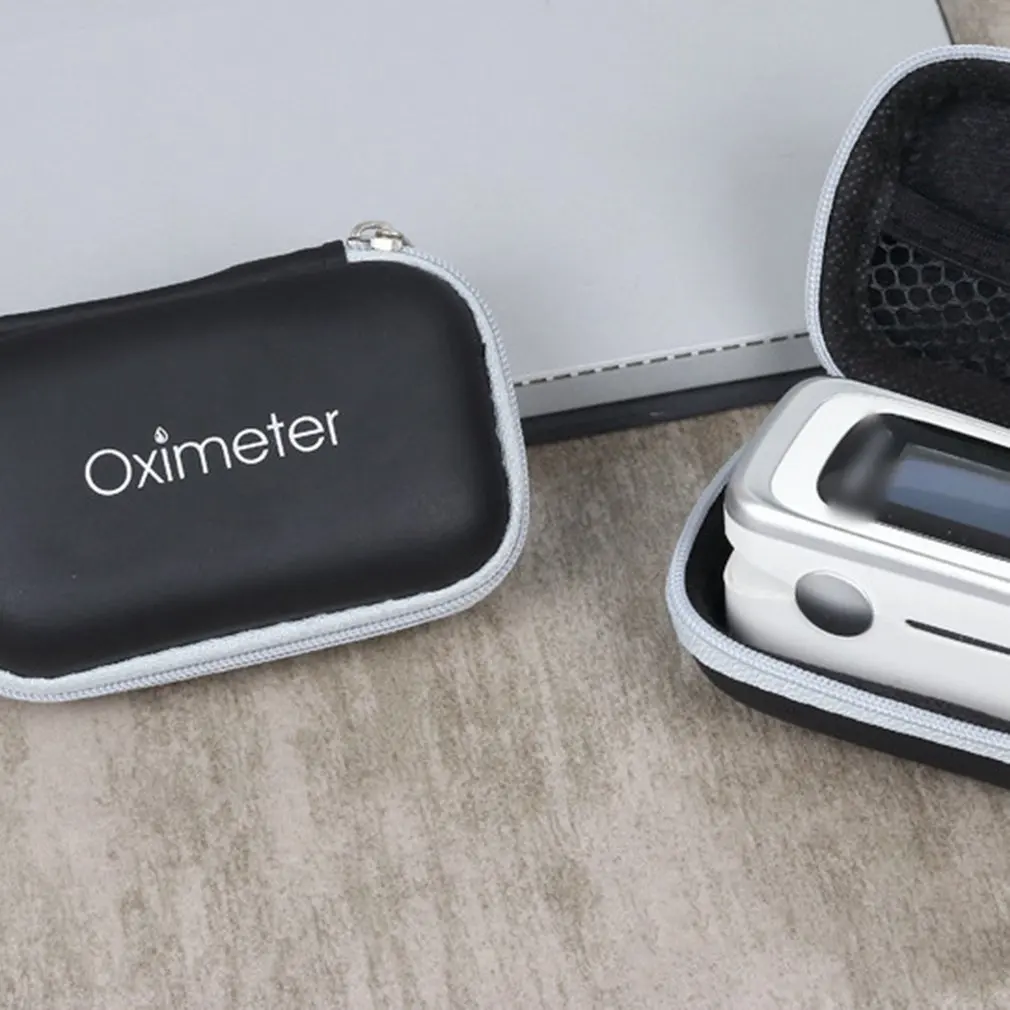 

EVA Neutral Oximeter Zipper Bag Storage Bag Oximeter Storage Box Oximeter Cover Kit Bag Protection Bag