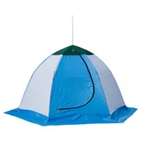 Зимняя палатка-зонт СТЭК Elite 4 (однослойная, четырехместная). #2