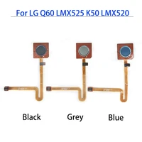 10pcslot finger reader fingerprint reader sensor home button flex cable for lg q60 lmx525 k50 lmx520