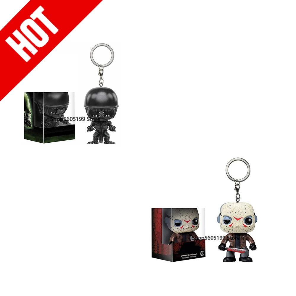 Брелок для ключей с изображением инопланетянина Джейсона вурхеса тики Стича