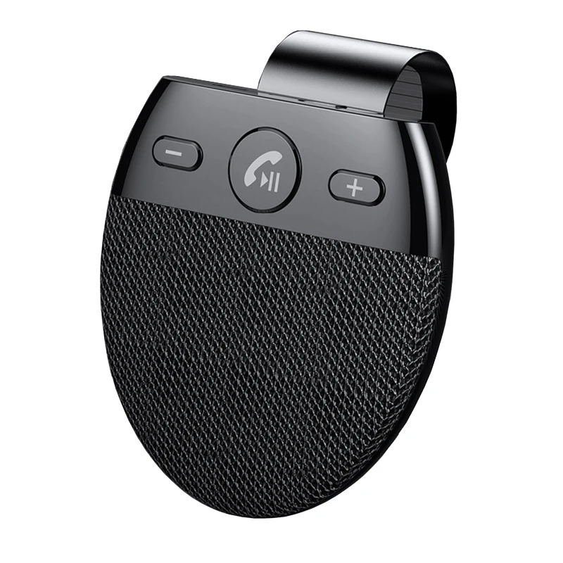 

Bluetooth автомобильный беспроводной громкоговоритель громкой связи, аудиоприемник, Автомобильный MP3-плеер с микрофоном, поддержка 2 телефонов