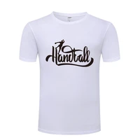 funny handball gym swag cotton t shirt natural men round collar summer short sleeve tshirts tops tees