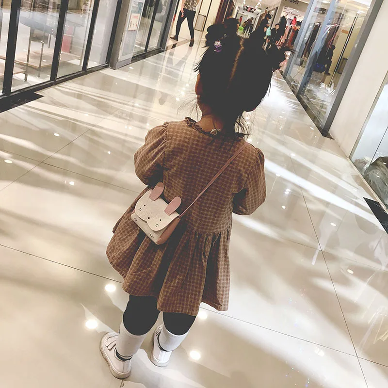 

Lovely Cute Girls Pu Coin Purse Bag Wallet Kids Rabbit One Shoulder Bag Small Coin Purse Change Wallet Kid Bag 2021 New Hot Sale