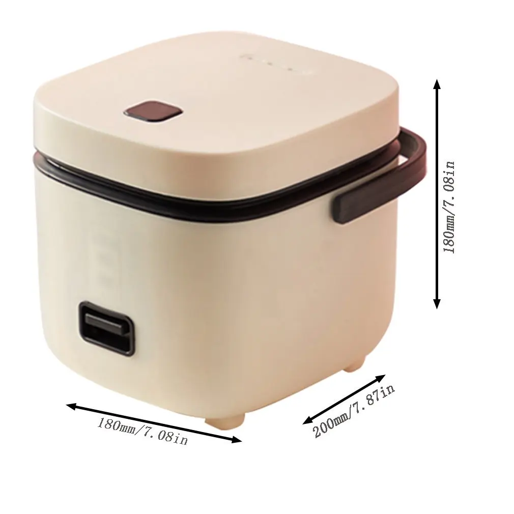 

Mini Electric Rice Cooker Home Kitchen Appliances 2-layer Heating Food Steamer Multifunction Meal Cooking Pot