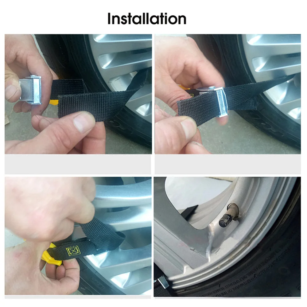 Цепь противоскользящая из ТПУ для автомобильных шин 10 шт. колесные цепи |