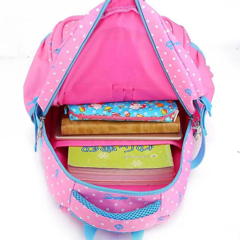 2019 Водонепроницаемый Тележка Школьные рюкзаки для девушек детские школьные