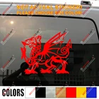 Наклейка Уэльс Красный Дракон узел наклейка Welsh Y Ddraig Goch автомобиль винил