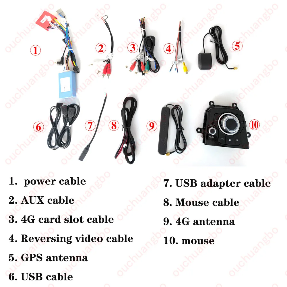 저렴한 Ouchuangbo 자동차 라디오 GPS 네비게이션 마즈다 3 Axela 2014-2019 헤드 유닛 Autostereo 무선 Carplay 128GB 블루 레이 안드로이드 11